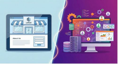 Differences Between a Corporate Website and Web Software